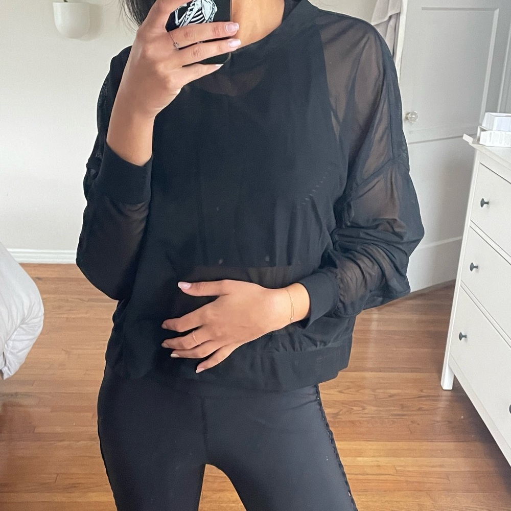 Alo sheer pullover